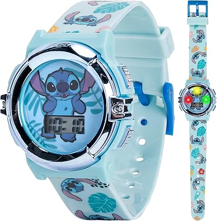 Kids LCD Watch – Flashing Light-Up Dial, Digital Time Display, Adjustable Strap, Fun Character Design